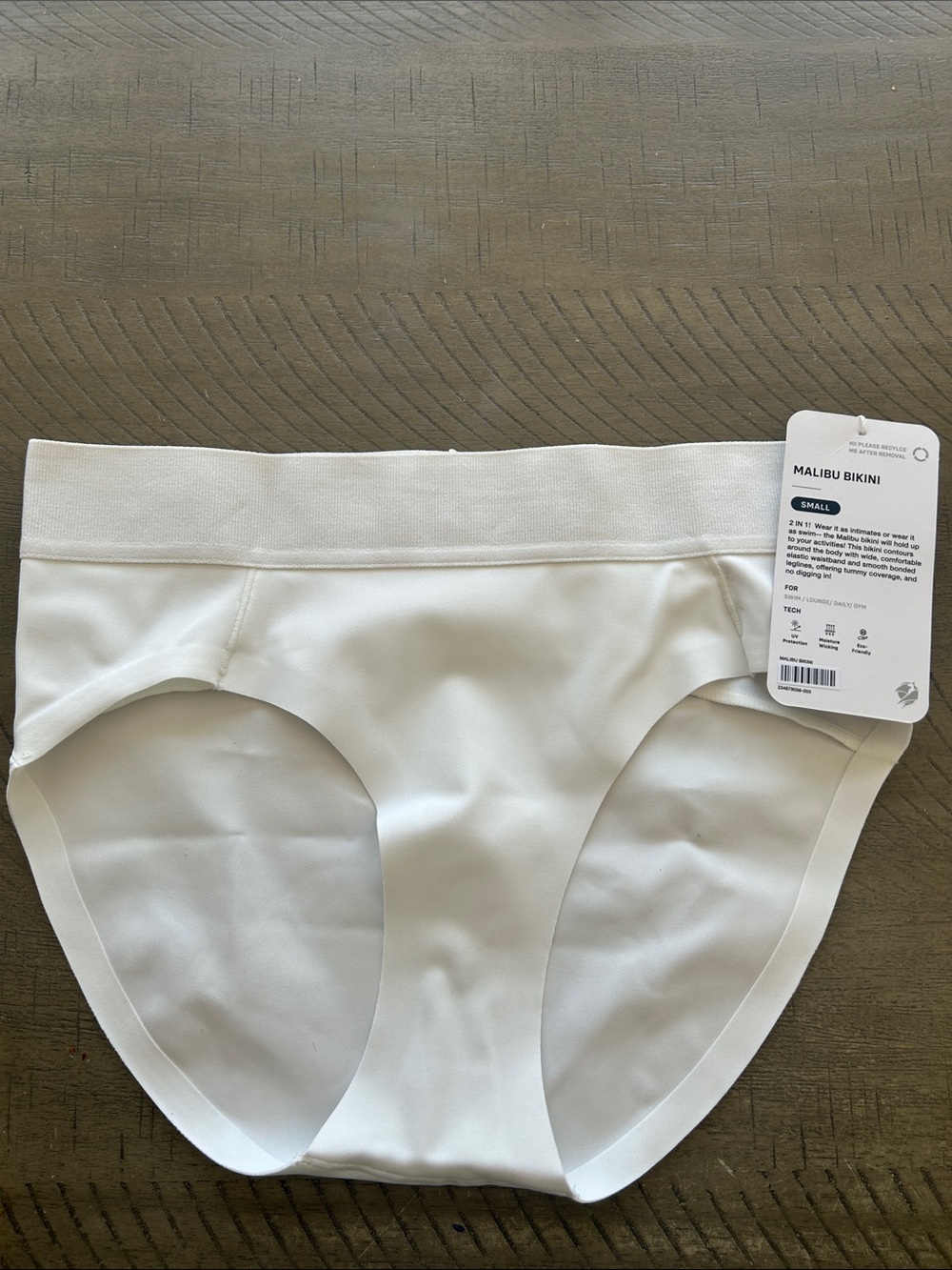 Phoenix Active | Malibu Bikini Bottoms | White | Small